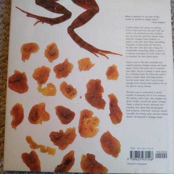 Strange Foods by Jerry Hopkins - Picture 2 of 2